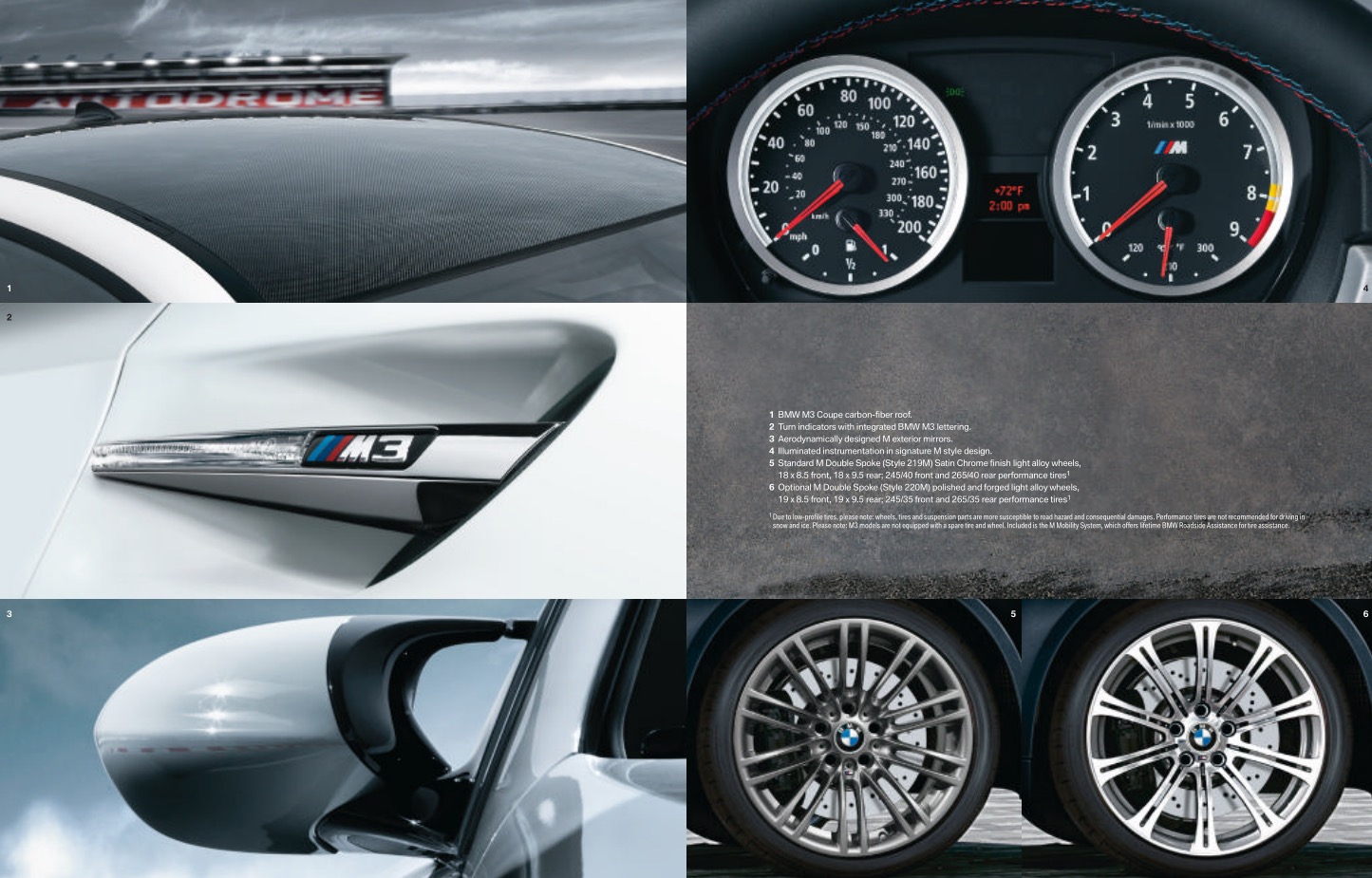 2009 BMW M3 Brochure Page 15